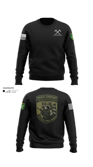 Crew Neck Sweatshirt, , Army, Teamtime, Team time, sublimation, custom sports apparel, team uniforms, spirit wear, spiritwear, sports uniforms, custom shirts, team store, custom team store, fundraiser sports, apparel fundraiser