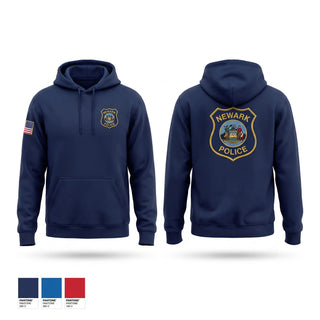 Hoodie, Village of Newark police department, Police, Teamtime, Team time, sublimation, custom sports apparel, team uniforms, spirit wear, spiritwear, sports uniforms, custom shirts, team store, custom team store, fundraiser sports, apparel fundraiser