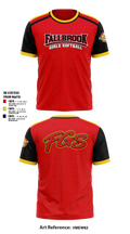 Fallbrook girls softball Short Sleeve Performance Shirt - 5