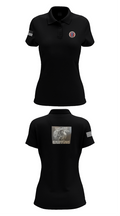 345th TRS 44562231 Women's Short Sleeve Performance Polo  - 35