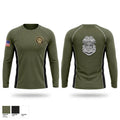 373rd Military Police Det Long Sleeve Performance Shirt - 1