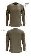 Dodge County Sheriff's Office 15855580 Long Sleeve Performance Shirt - 105