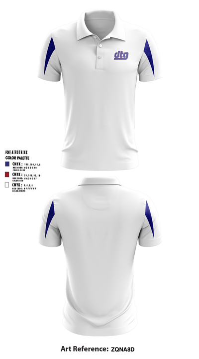 Downtown Giants Youth Football & Basketball 68980247 Short Sleeve Performance Polo - 5