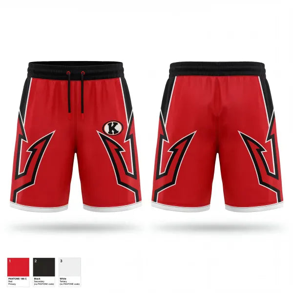 Athletic Shorts With Pockets, Kathleen Red Devils, , Teamtime, Team time, sublimation, custom sports apparel, team uniforms, spirit wear, spiritwear, sports uniforms, custom shirts, team store, custom team store, fundraiser sports, apparel fundraiser