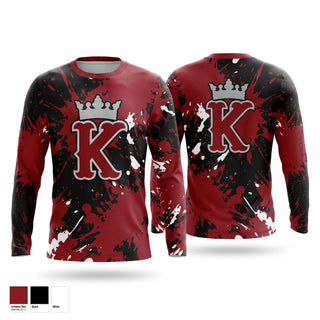 Long Sleeve Performance Shirt, Kofa Boys and Girls Tennis Team, Tennis, Teamtime, Team time, sublimation, custom sports apparel, team uniforms, spirit wear, spiritwear, sports uniforms, custom shirts, team store, custom team store, fundraiser sports, apparel fundraiser
