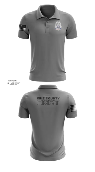 Short Sleeve Performance Polo, Erie County HMRT, Fire Department, Teamtime, Team time, sublimation, custom sports apparel, team uniforms, spirit wear, spiritwear, sports uniforms, custom shirts, team store, custom team store, fundraiser sports, apparel fundraiser