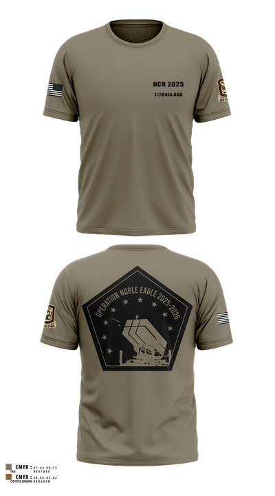 1/204th ADA 3113365 Old School Cotton Feel Shirt - 1