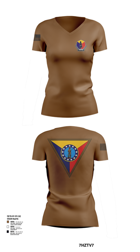 Womens Short Sleeve Vneck Shirt, MDARNG TRAINING CENTER, , Teamtime, Team time, sublimation, custom sports apparel, team uniforms, spirit wear, spiritwear, sports uniforms, custom shirts, team store, custom team store, fundraiser sports, apparel fundraiser