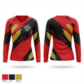 Lexington Scorpions 91581042 Women's Long Sleeve V-neck Shirt - 1