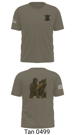 Old School Cotton Feel Shirt, 2/11 Battery H, Marines, Teamtime, Team time, sublimation, custom sports apparel, team uniforms, spirit wear, spiritwear, sports uniforms, custom shirts, team store, custom team store, fundraiser sports, apparel fundraiser