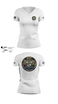 ATF 41951708 Women's Short Sleeve V-neck Shirt - 106