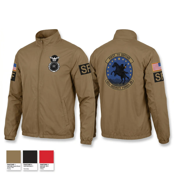 Windbreaker, 102D SFS, Air Force, Teamtime, Team time, sublimation, custom sports apparel, team uniforms, spirit wear, spiritwear, sports uniforms, custom shirts, team store, custom team store, fundraiser sports, apparel fundraiser