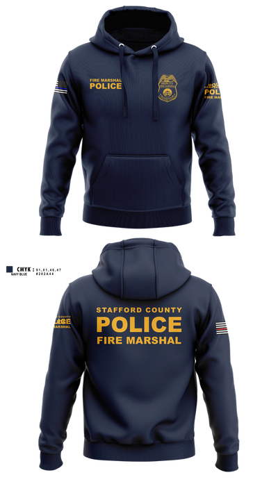 Stafford County Fire Marshal's Office 23358939 Hoodie - 5