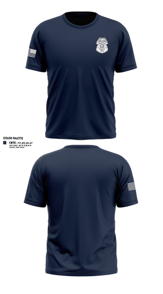 Short Sleeve Performance Shirt, Granville Police Department, Police, Teamtime, Team time, sublimation, custom sports apparel, team uniforms, spirit wear, spiritwear, sports uniforms, custom shirts, team store, custom team store, fundraiser sports, apparel fundraiser