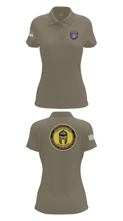USAREC 88985751 Women's Short Sleeve Performance Polo  - 75