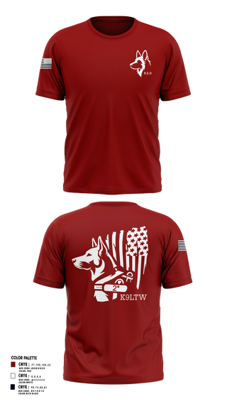 Short Sleeve Performance Shirt, 633 SFS K9, Air Force, Teamtime, Team time, sublimation, custom sports apparel, team uniforms, spirit wear, spiritwear, sports uniforms, custom shirts, team store, custom team store, fundraiser sports, apparel fundraiser