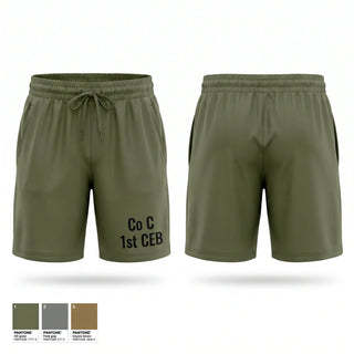Athletic Shorts With Pockets, Co C, 1st CEB, Marines, Teamtime, Team time, sublimation, custom sports apparel, team uniforms, spirit wear, spiritwear, sports uniforms, custom shirts, team store, custom team store, fundraiser sports, apparel fundraiser