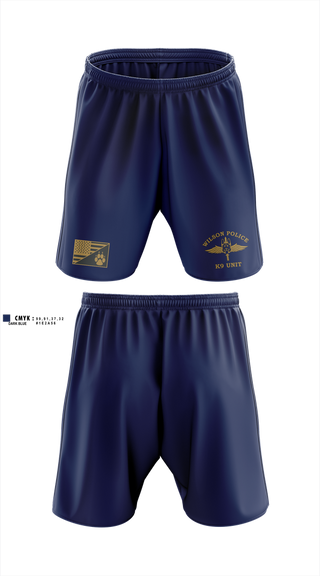 Athletic Shorts With Pockets, K9, Police, Teamtime, Team time, sublimation, custom sports apparel, team uniforms, spirit wear, spiritwear, sports uniforms, custom shirts, team store, custom team store, fundraiser sports, apparel fundraiser