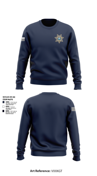 Crew Neck Sweatshirt, Hamilton County Sheriffs Office SURT, , Teamtime, Team time, sublimation, custom sports apparel, team uniforms, spirit wear, spiritwear, sports uniforms, custom shirts, team store, custom team store, fundraiser sports, apparel fundraiser