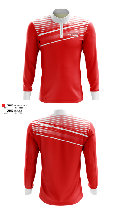 Erwin Warrior Golf 24316169 Quarter Zip Jacket - 100