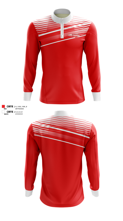 Quarter Zip Jacket, Erwin Warrior Golf, Golf, Teamtime, Team time, sublimation, custom sports apparel, team uniforms, spirit wear, spiritwear, sports uniforms, custom shirts, team store, custom team store, fundraiser sports, apparel fundraiser