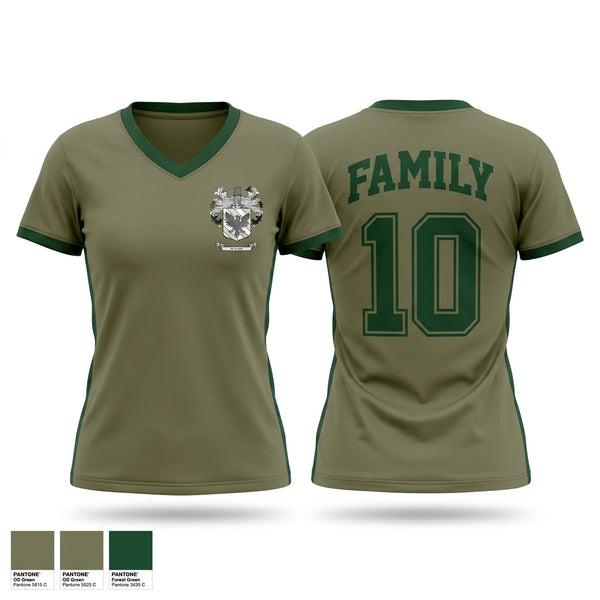 Womens Short Sleeve Vneck Shirt, Barlow, Marines, Teamtime, Team time, sublimation, custom sports apparel, team uniforms, spirit wear, spiritwear, sports uniforms, custom shirts, team store, custom team store, fundraiser sports, apparel fundraiser