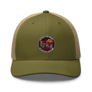 4th Division Late-Watch 28165234 Retro Trucker Hat | Yupoong 6606