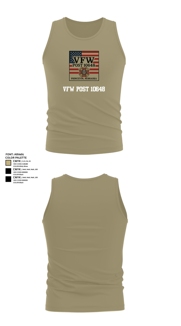 Tank Top, VFW Post 10648, , Teamtime, Team time, sublimation, custom sports apparel, team uniforms, spirit wear, spiritwear, sports uniforms, custom shirts, team store, custom team store, fundraiser sports, apparel fundraiser