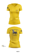 2nd Armored Cavalry Regiment 7857007 Women's Short Sleeve V-neck Shirt - 103