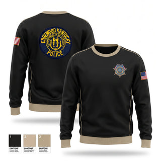Crew Neck Sweatshirt, EDGEWOOD POLICE, Police, Teamtime, Team time, sublimation, custom sports apparel, team uniforms, spirit wear, spiritwear, sports uniforms, custom shirts, team store, custom team store, fundraiser sports, apparel fundraiser