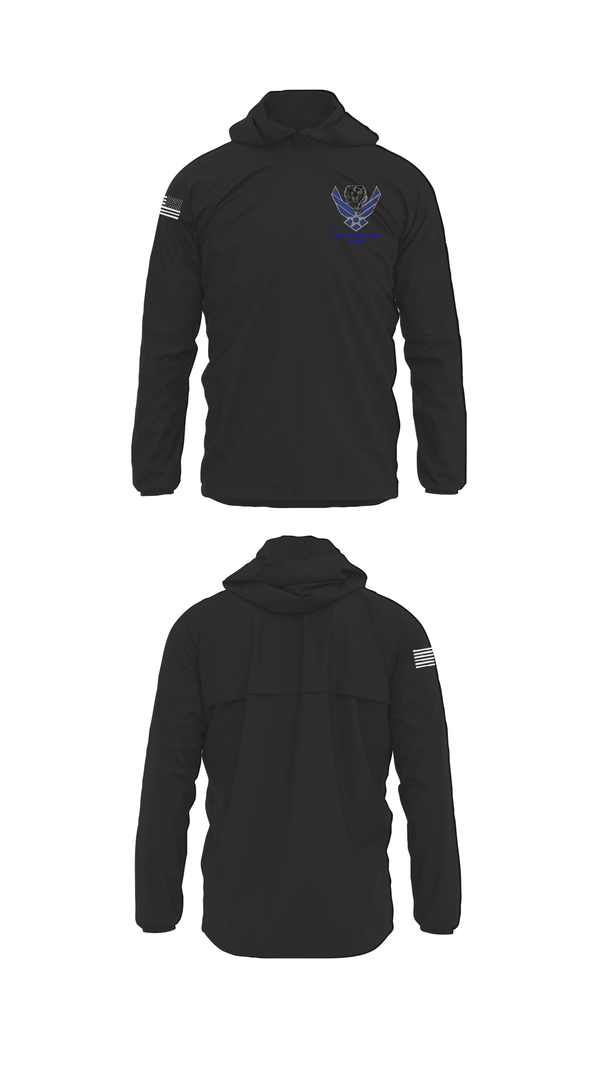 Windbreaker, Palo Verde AFJROTC, Air Force, Teamtime, Team time, sublimation, custom sports apparel, team uniforms, spirit wear, spiritwear, sports uniforms, custom shirts, team store, custom team store, fundraiser sports, apparel fundraiser
