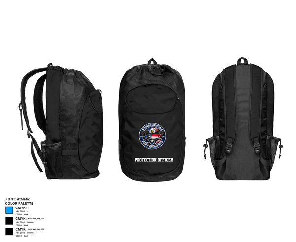 Gear Bag, Protection Officer, Police, Teamtime, Team time, sublimation, custom sports apparel, team uniforms, spirit wear, spiritwear, sports uniforms, custom shirts, team store, custom team store, fundraiser sports, apparel fundraiser