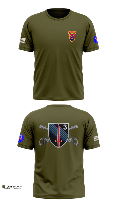5th SFAB, USARPAC Short Sleeve Performance Shirt - 23