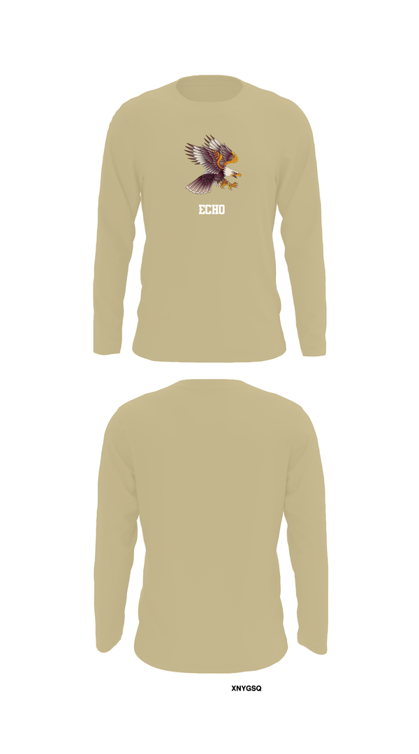 Long Sleeve Performance Shirt, ECHO, , Teamtime, Team time, sublimation, custom sports apparel, team uniforms, spirit wear, spiritwear, sports uniforms, custom shirts, team store, custom team store, fundraiser sports, apparel fundraiser