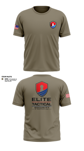 Short Sleeve Performance Shirt, Elite Tactical Security, Police, Teamtime, Team time, sublimation, custom sports apparel, team uniforms, spirit wear, spiritwear, sports uniforms, custom shirts, team store, custom team store, fundraiser sports, apparel fundraiser