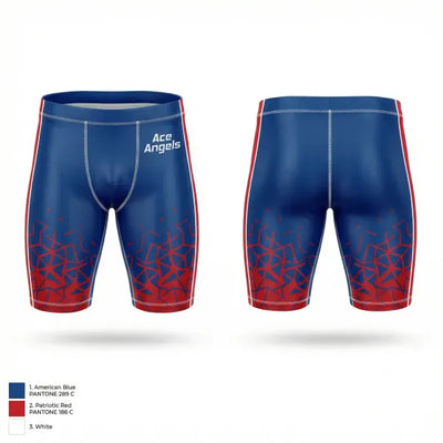 Ace Angels 60532917 Men's Compression Shorts - 1