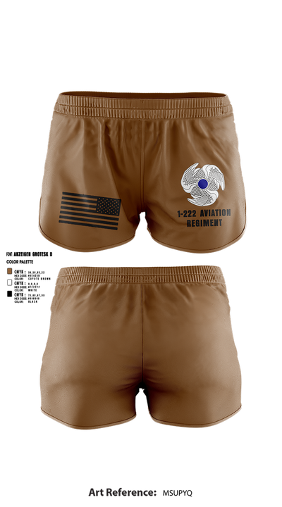 1-222 Aviation Regiment Ranger Panties - 4