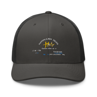 JM PAINTING &REMODELING 36722841 Retro Trucker Hat | Yupoong 6606