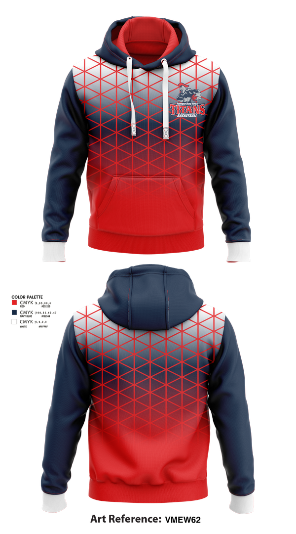Hoodie, Tampa Bay Tech Titans Basketball, Men's Basketball, Teamtime, Team time, sublimation, custom sports apparel, team uniforms, spirit wear, spiritwear, sports uniforms, custom shirts, team store, custom team store, fundraiser sports, apparel fundraiser
