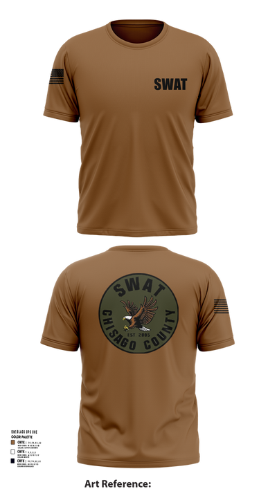 Chisago County ERU 12465909 Short Sleeve Performance Shirt - 23