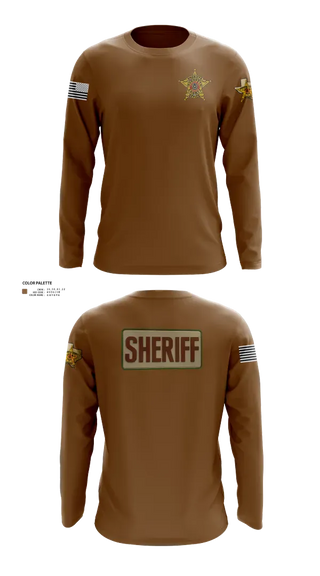 Long Sleeve Performance Shirt, Hudspeth county sheriff office, , Teamtime, Team time, sublimation, custom sports apparel, team uniforms, spirit wear, spiritwear, sports uniforms, custom shirts, team store, custom team store, fundraiser sports, apparel fundraiser