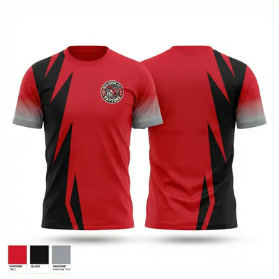 Red Bank FC Raptors 28784767 Soft Poly Tee Cotton Like Feel - 1