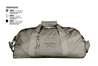 Duffle Bag, 229th mp co, Army, Teamtime, Team time, sublimation, custom sports apparel, team uniforms, spirit wear, spiritwear, sports uniforms, custom shirts, team store, custom team store, fundraiser sports, apparel fundraiser