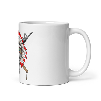 Blackfoot 25771911 White Glossy Mug - Small