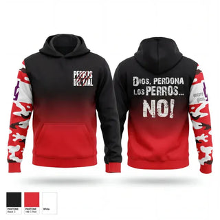 Hoodie, PERROS DEL MAL, Men's Soccer, Teamtime, Team time, sublimation, custom sports apparel, team uniforms, spirit wear, spiritwear, sports uniforms, custom shirts, team store, custom team store, fundraiser sports, apparel fundraiser
