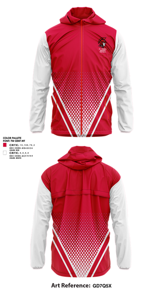 Windbreaker, St. Thomas Aquinas Football, , Teamtime, Team time, sublimation, custom sports apparel, team uniforms, spirit wear, spiritwear, sports uniforms, custom shirts, team store, custom team store, fundraiser sports, apparel fundraiser