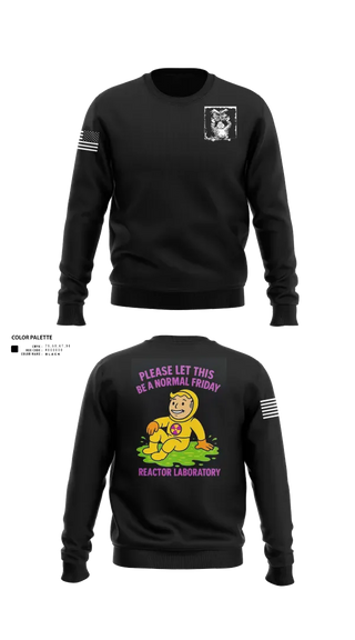 Crew Neck Sweatshirt, USS Jefferson City SSN-759 Reactor Labratory, Navy, Teamtime, Team time, sublimation, custom sports apparel, team uniforms, spirit wear, spiritwear, sports uniforms, custom shirts, team store, custom team store, fundraiser sports, apparel fundraiser