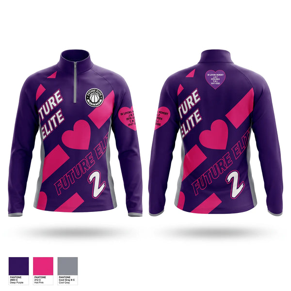 Quarter Zip Jacket, FUTURE ELITE, Men's Basketball, Teamtime, Team time, sublimation, custom sports apparel, team uniforms, spirit wear, spiritwear, sports uniforms, custom shirts, team store, custom team store, fundraiser sports, apparel fundraiser
