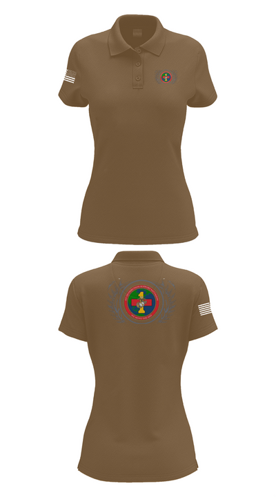 1st TSB 51823329 Women's Short Sleeve Performance Polo  - 15