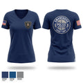Swansboro police cadets 55996899 Women's Short Sleeve V-neck Shirt - 1